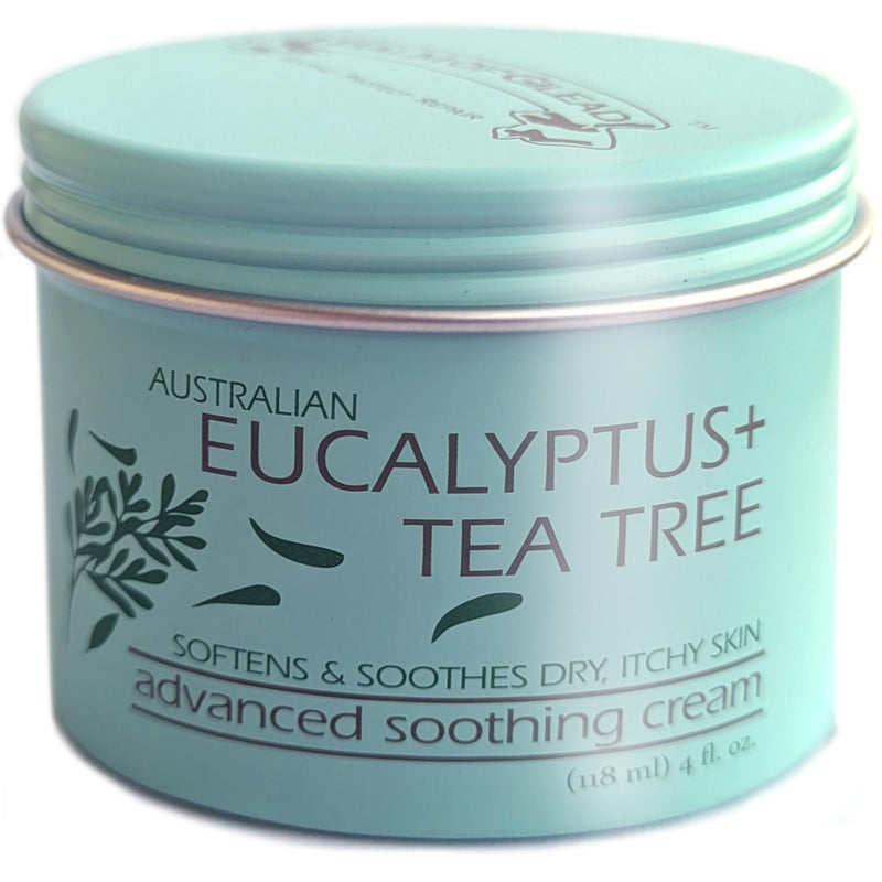 [Australia] - BALM OF GILEAD Foot Cream with Tea Tree and Eucalyptus – Intensive Moisturizing Cream for Dry, Cracked Heels and Feet – Refreshing Body and Skin Care Balm 