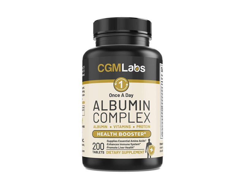 [Australia] - Once A Day Albumin Complex - Egg White Albumin, Whey Protein, Royal Jelly, Essential Amino Acids - 200Tablets 