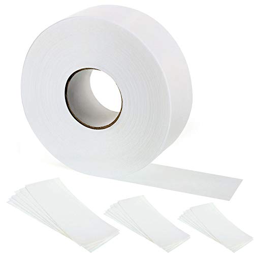 Maitys Wax Strips Roll, Non Woven Muslin Strips for Body and Facial Hair Removal, 2.75" x 50 Yards, White