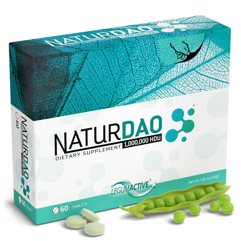 [Australia] - NATURDAO - 1,000,000 HDU - DAO Enzyme Supplement - Histamine Block - Diamine Oxidase - Food Intolerance - 60 Tablets 