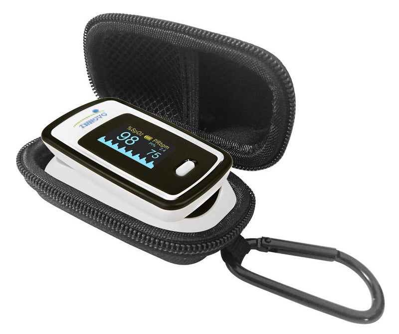 [Australia] - Travel Case for Innovo Deluxe iP900AP Fingertip Pulse Oximeter (CASE ONLY) Black 