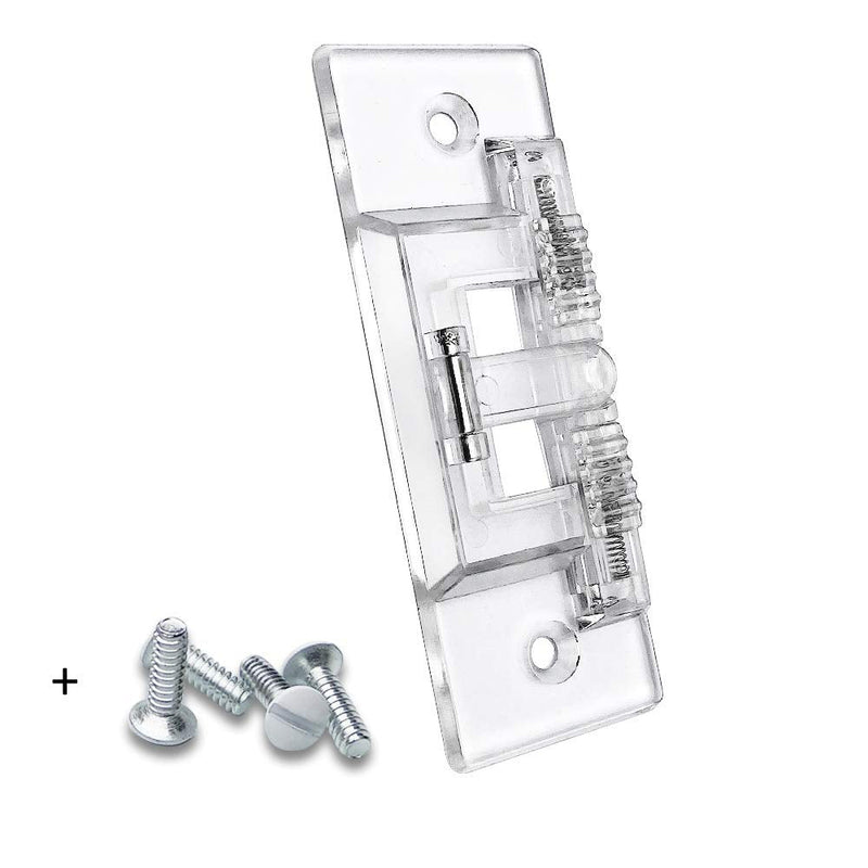 [Australia] - Light Switch Guard, ILIVABLE Child Proof Wall Switch Plate Protects Your Lights or Circuits from being Accidentally Turned On or Off by Children and Adults (Clear) Clear 