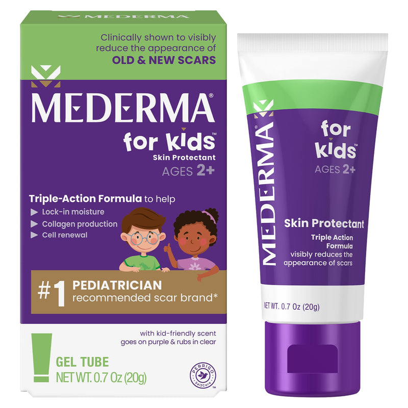 [Australia] - Mederma Scar Gel for Kids, Reduces the Appearance of Scars, 1 Pediatrician Recommended, Goes on Purple, Rubs in Clear, Kid Friendly, 0.70 Oz 0.7 Ounce (Pack of 1) 