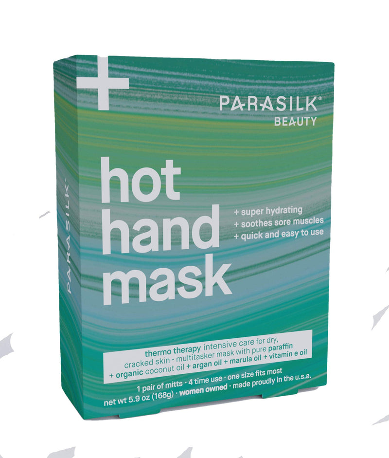 [Australia] - Parasilk Beauty Hot Hand Mask Mitt (1 Pair) 