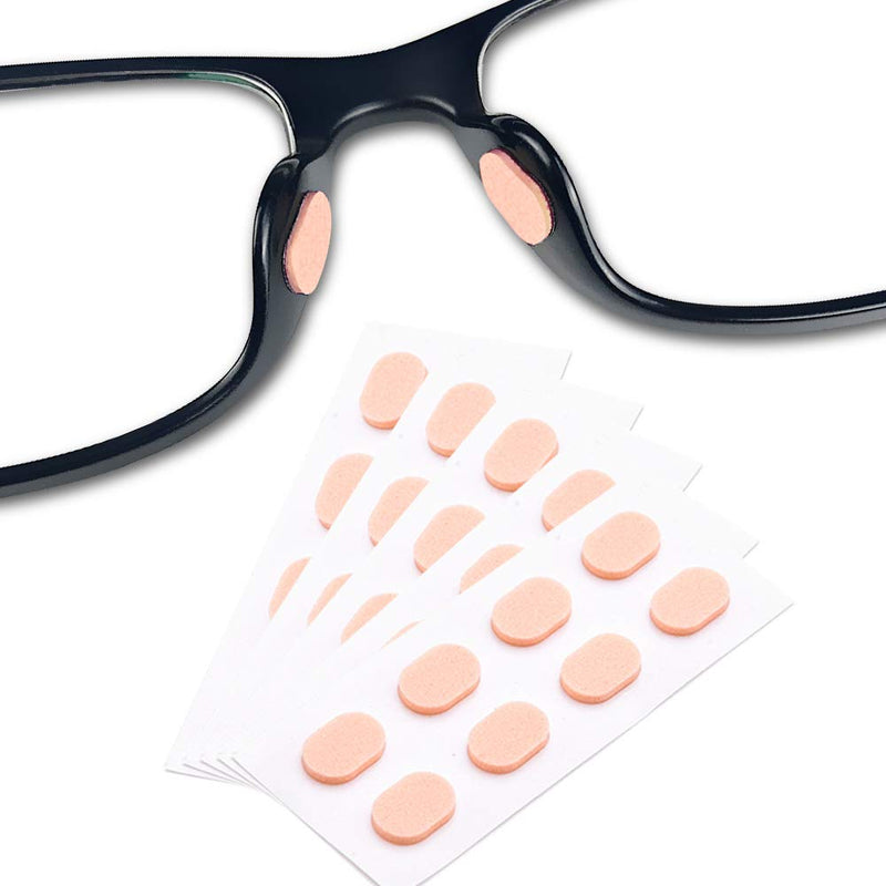 [Australia] - Eyeglass Nose Pads,20 Pairs of Soft Foam Nose Pads, Self-Adhesive Anti-Slip Soft Foam Glasses Nose Pads (Skin Color/1mm) Skin Color 1mm 