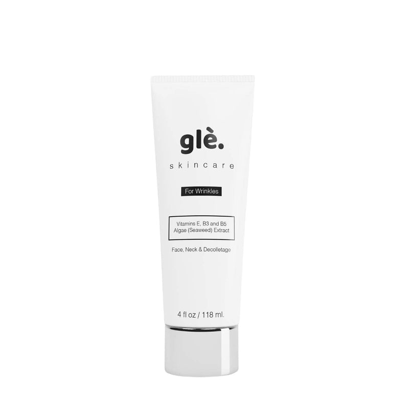 Gle for Wrinkles, Fine Lines and Aging Spots Anti-Aging Skincare Moisturizer with Vitamin E, Algae Extract and Vitamins B3 and B5 4 Fl Oz (Pack of 1)