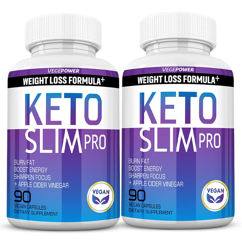 [Australia] - Keto Fast Diet Pills- Ketone Slim Pro 180 Capsules-Apple Cider Vinegar,Exogenous BHB Salt Supplement for Ketogenic Diet-Utilize Fat for Energy/Focus,Weight Management, Manage Cravings 
