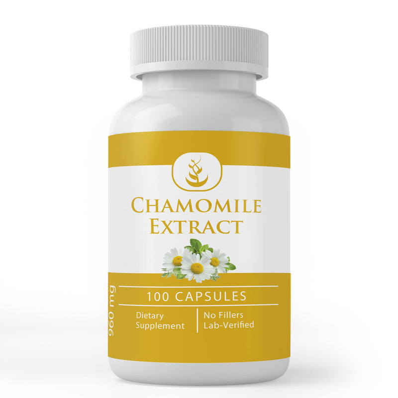 [Australia] - Pure Original Ingredients Chamomile Extract, (100 Capsules) Always Pure, No Additives Or Fillers, Lab Verified 100 Count (Pack of 1) 