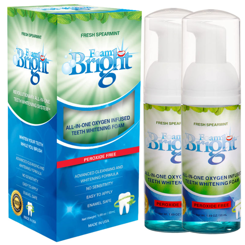 Retainer Foam Cleaner & Teeth Whitening Formula. The Ultimate Cleaning Toothpaste for Aligner Retainers. Great for All Kinds of Clear Retainers, Braces & Aligners. Safe for Dentures. (2 Pack)