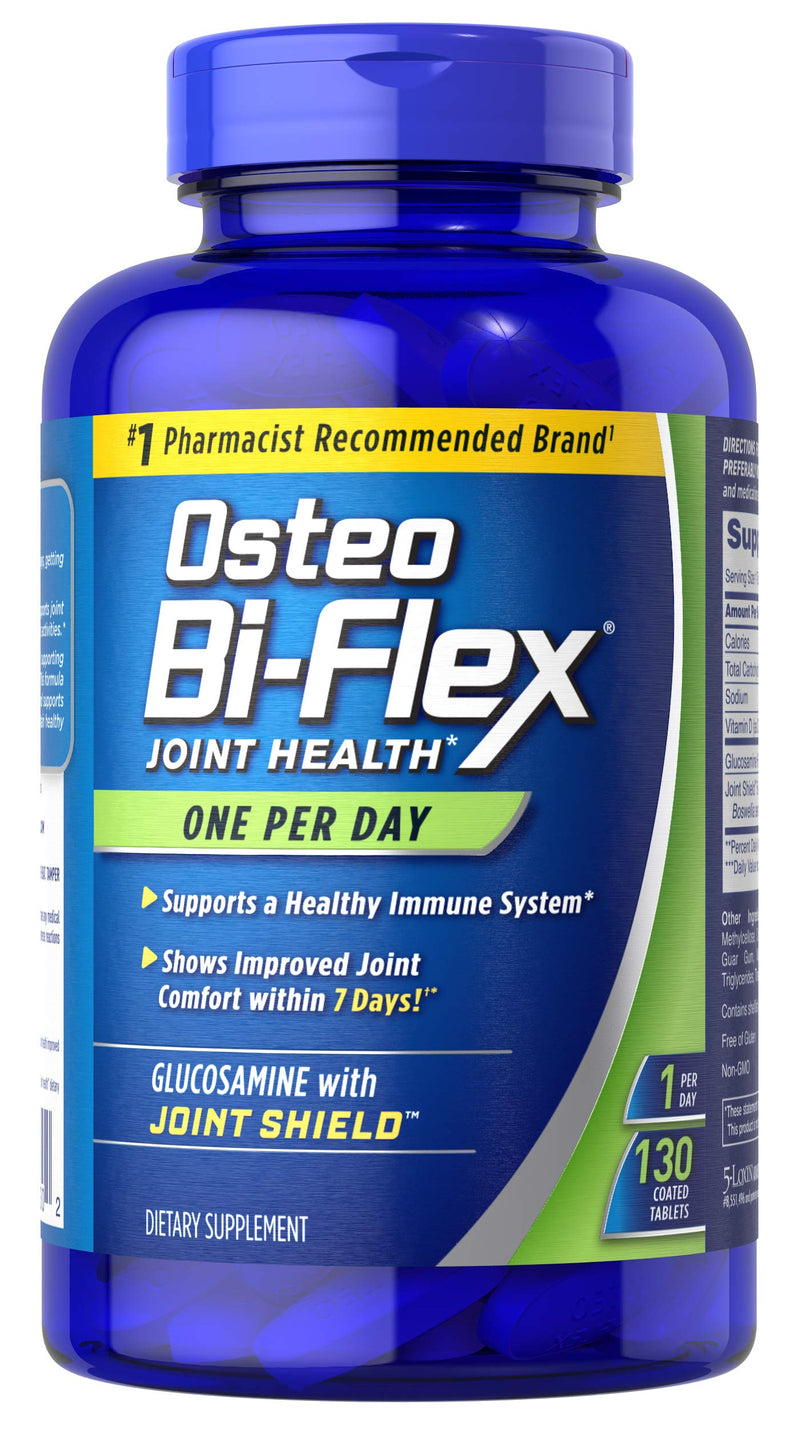 [Australia] - Osteo Bi-Flex Glucosamine with Vitamin D, One Per Day by Osteo Bi-flex, Joint Health,130 Coated Tablets, 130 Count 