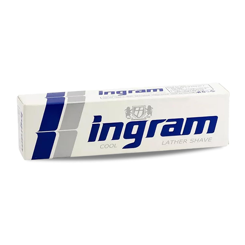 [Australia] - Lather Shave Cool Ingram Shaving Cream Tube 60g Glycerin Coconut Oil Made In Egypt (4 Pack = 8.47 oz / 240 gm) 