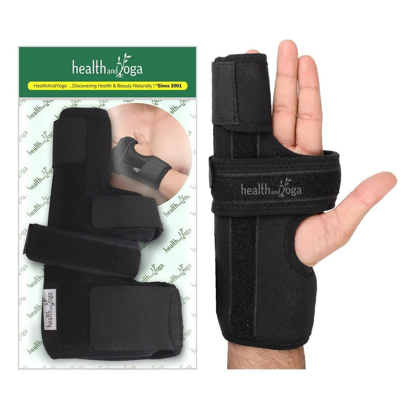 [Australia] - GenetGo Boxer Break Metacarpal Splint Brace - 4th or 5th Finger Splint Support (Small/Medium) Small/Medium 