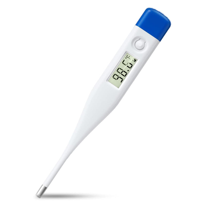 [Australia] - Berrcom Digital Thermometer for Adults, Kids, and Babies, Oral Rectal Underarm Medical Thermometer with Fever Alarm and C/F Switchable DT-007 