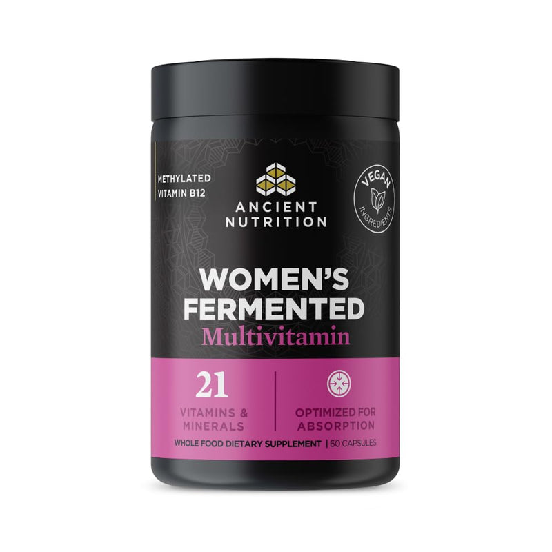 Ancient Nutrition Women's Fermented Methylated Multivitamin Women's Fermented Multi (60 count) 60 Count