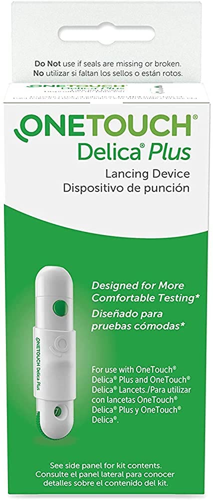 [Australia] - Delica Plus Lancing Device with 25 Pcs Lancets 