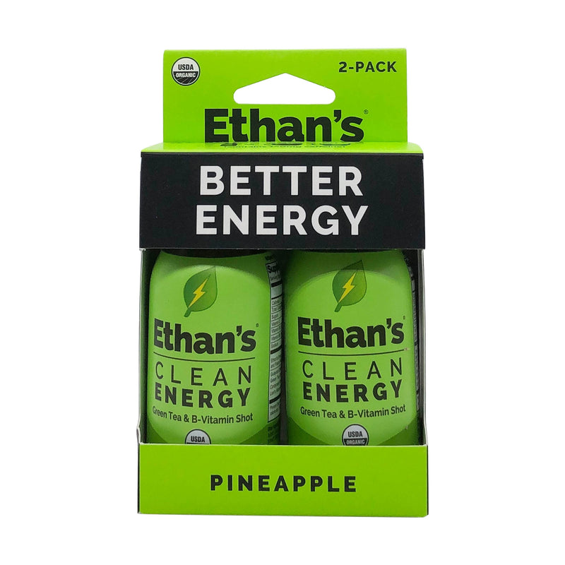 [Australia] - Ethan's Organic Pineapple Aloe Energy Shot Duo, 2 FZ 