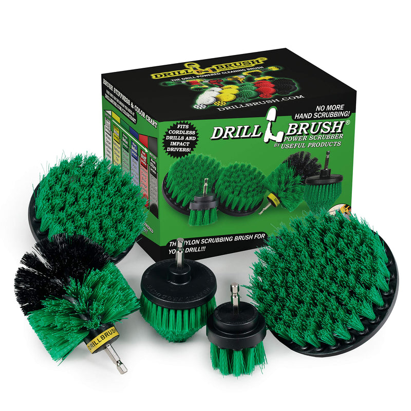 [Australia] - Household Cleaning Electric Spin Scrubber - Cast Iron Cleaner - Kitchen Cleaning Supplies - Kitchen Scrub Brush - Cleaning Tools for Home - Cast Iron Scrubber - Kitchen Set - Dish Brush - Wall Cleaner Green 