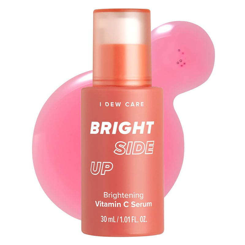 I DEW CARE Vitamin C Face Serum - Bright Side Up | Hydrating with Niacinamide, Korean Glass Skin Care, Facial Treatment, Non-irritating, Lightweight, Exfoliating, 1.01 FL Oz 02 Bright Side Up