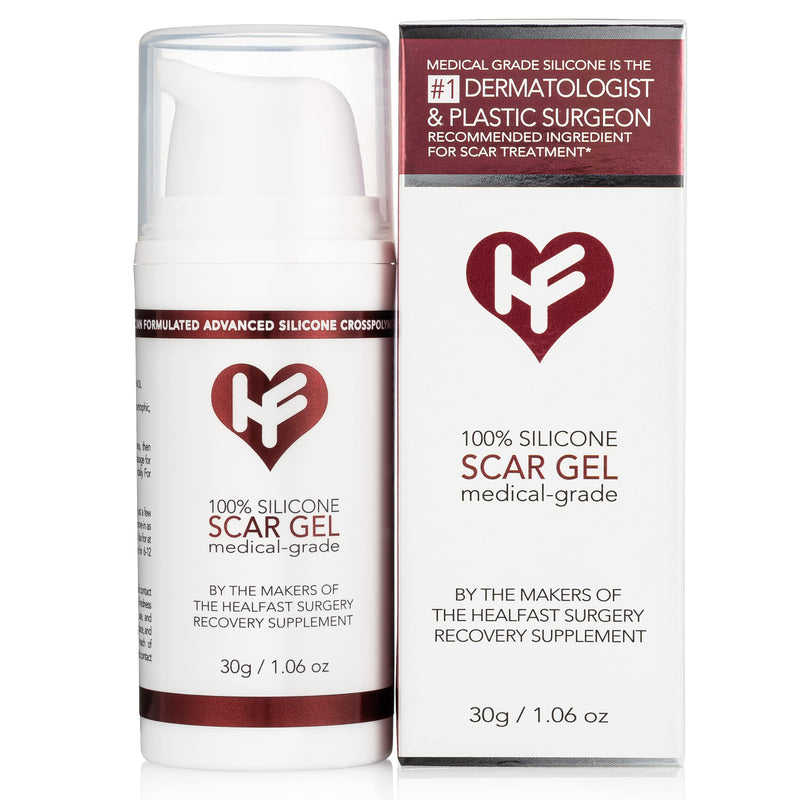[Australia] - Physician Formulated Silicone Scar Gel Semi-Solid Sheeting - Advanced Crosspolymer Medical Grade Liquid Sheeting for Face, Body, Surgery, C Section, Burn, Keloidal & Hypertrophic Scars 