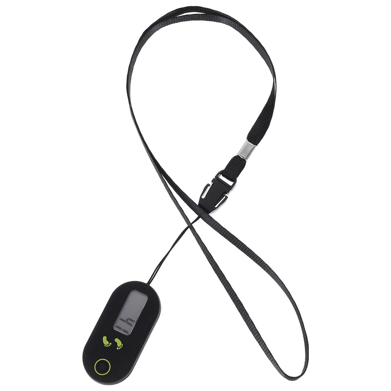 [Australia] - BESPORTBLE Sports Step Counter 3D Digital Pedometer Accurate Step Counter Portable Pedometer Mini Fitness Tool with Clip and Lanyard for Walking Running 