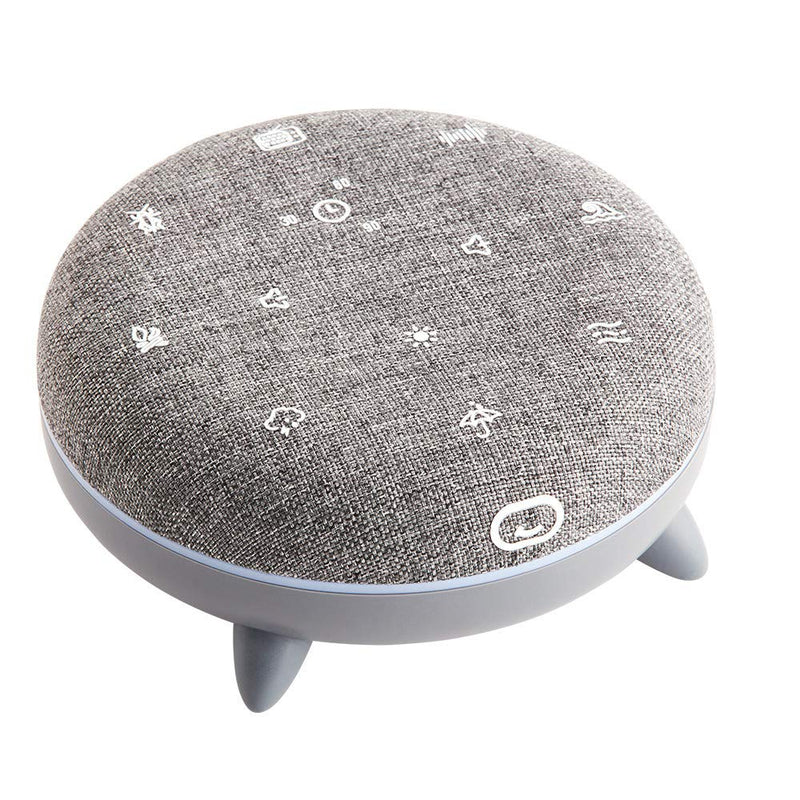 [Australia] - Digital Mixer Sound Machine with 8 Sounds and Night-Light, Portable White Noise for Sleep and Meditation, Office and Dorm Essential, Rechargeable with Timer 