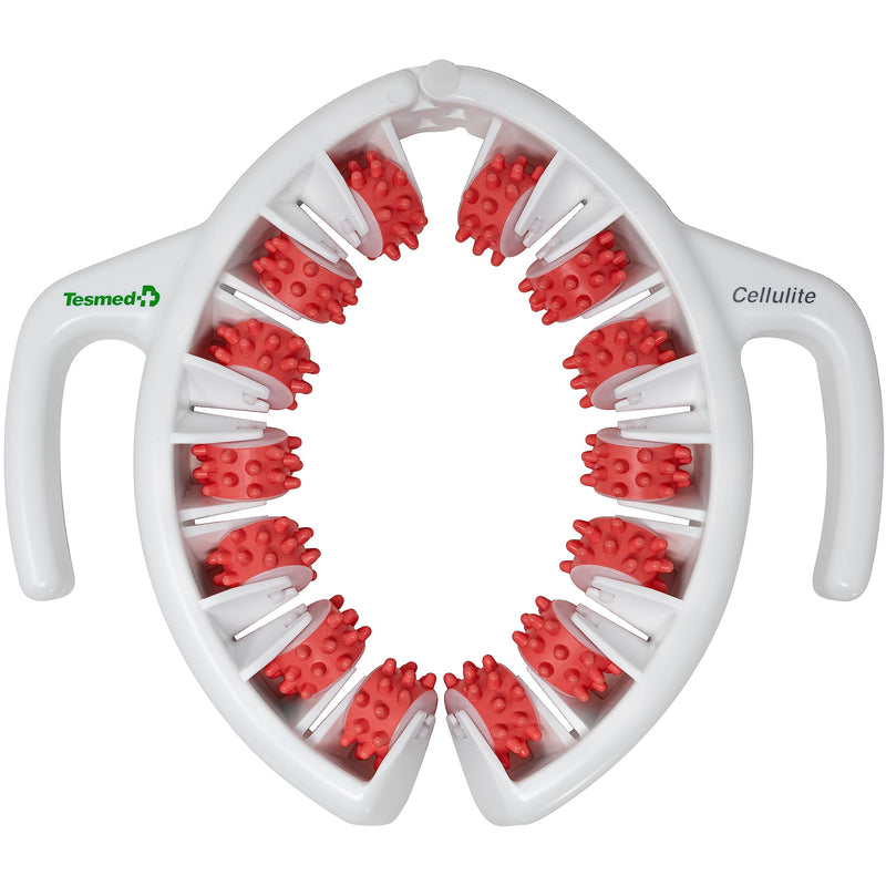 [Australia] - TESMED Cellulite Manual Massager : Made in Italy, Patented with Converging & Diverging Roller Technology. Anti Cellulite Roller for Thighs and Buttock 