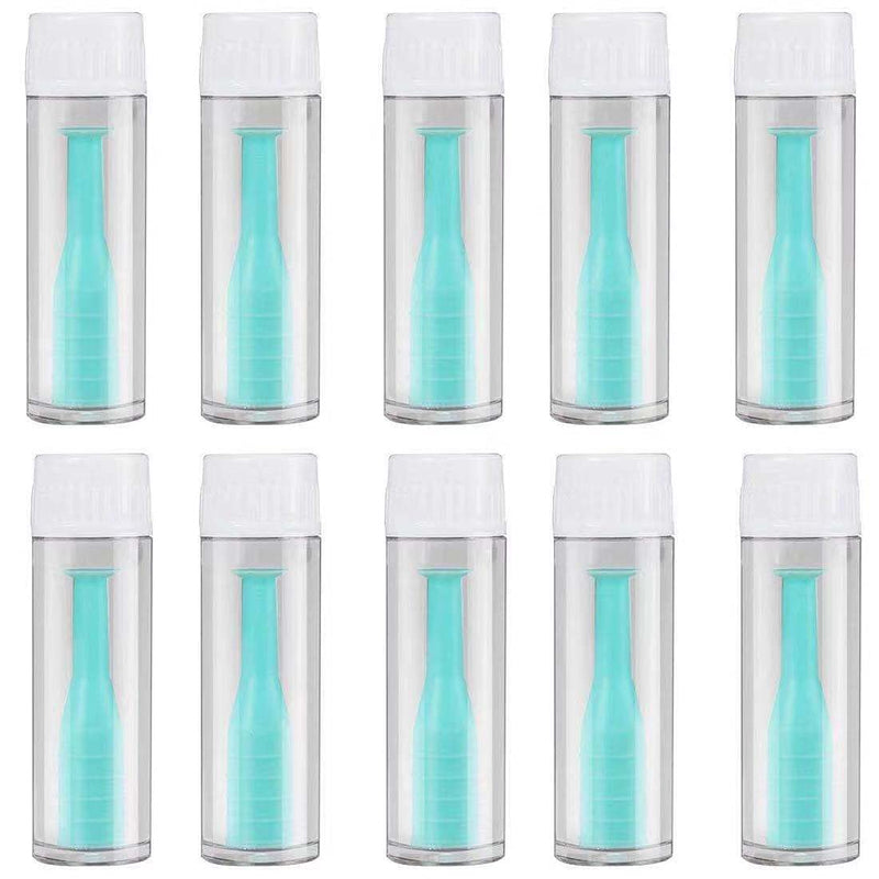 [Australia] - Hard Contact Lens Remover 10 Pack RGP PlungerInserter for Soft Hard Lenses Contact Lens Remover,10 Count (Pack of 1) 