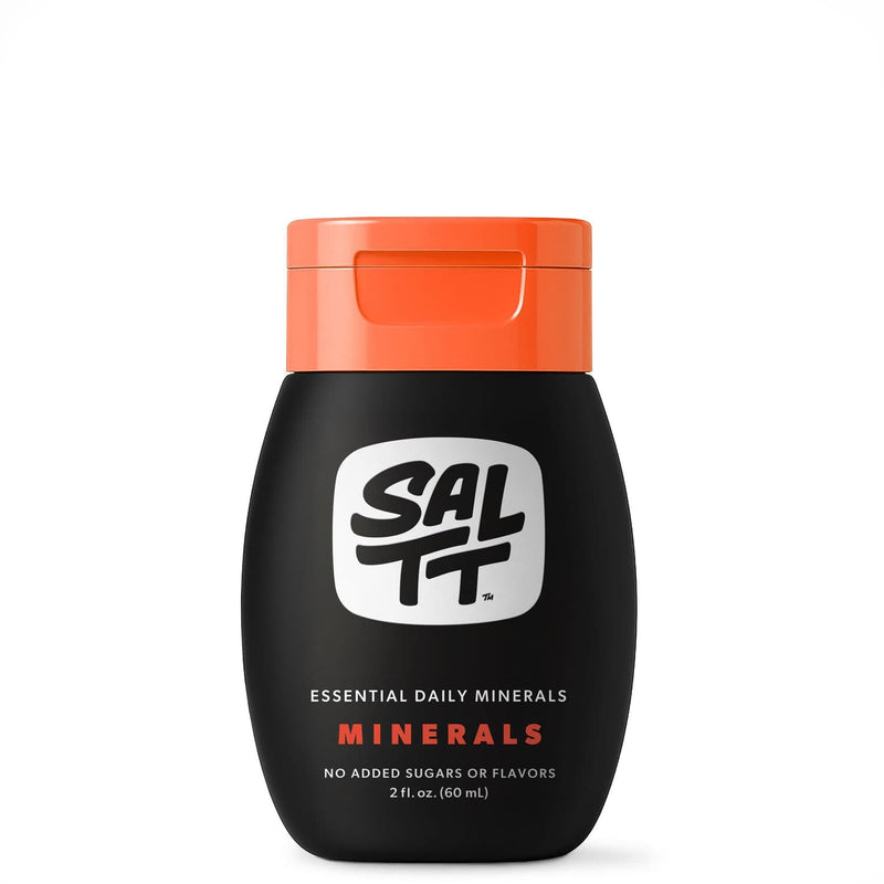 [Australia] - SALTT Minerals Drops - Promotes Electrolyte Balance - Copper, Magnesium, Chromium, Zinc, Boron, & Selenium - Zero Sugar - Gluten Free - Vegan - Non GMO - Travel Size - 2 oz - by Keto Chow 2 Ounce 