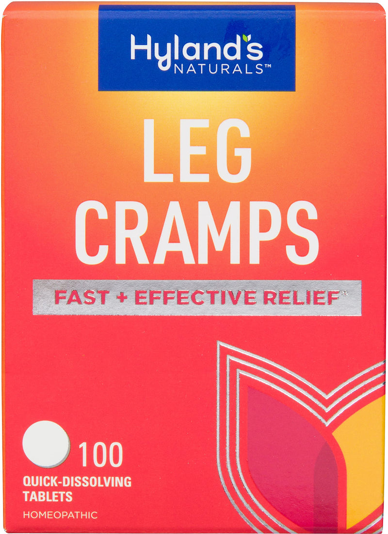 [Australia] - Hyland's Naturals Leg Cramp Tablets, Natural Relief of Calf, Leg and Foot Cramp, Quick Dissolving Tablets, 100 Count Daytime 