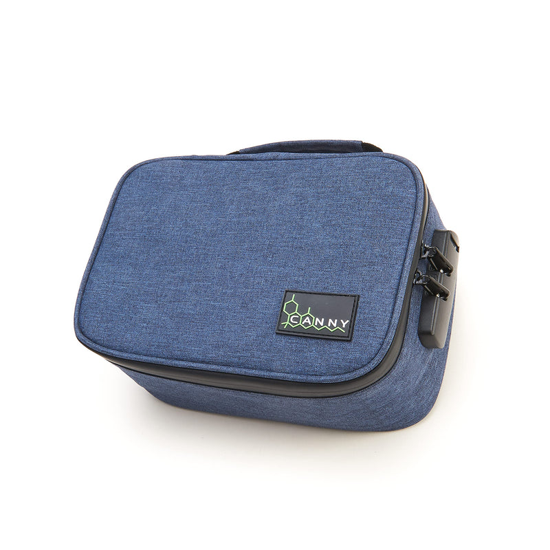 CANNY Smell Proof Case – Large Odor Eliminating Travel Pouch. Locking Bag – Odorless Container with Bamboo Charcoal and Activated Carbon - Storage Medicine Lock Lunch Box
