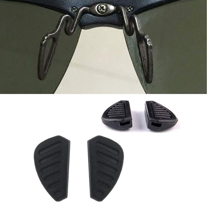 [Australia] - Sunglass Nose Pads Eyeglass Nose Pads Slip On Push in 17mm 3Paris Soft Silicone Replacement Nose Piece Pads on Nosepads for Glasses Eyeglasses Sunglasses 