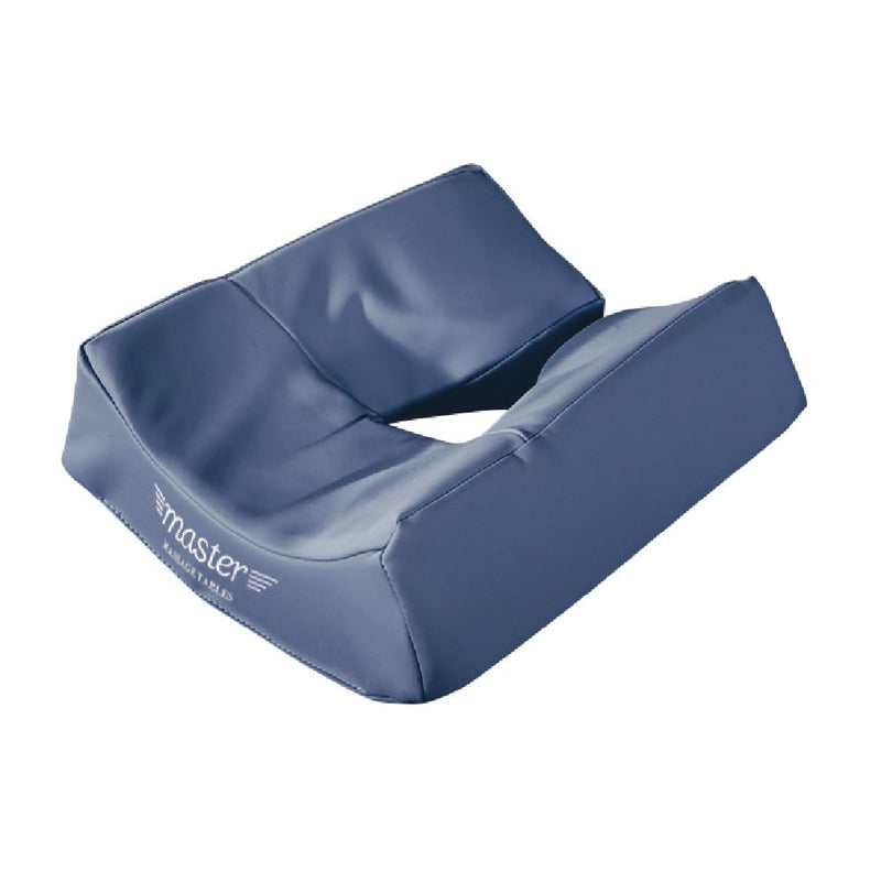 [Australia] - Master Massage Ergonomicdream Face Cushion Pillow Memory Foam Universal Headrests Cradle In Royal Blue (10076W) 