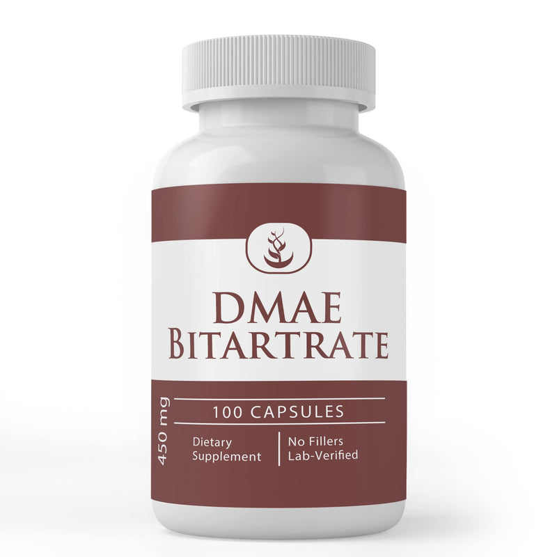 [Australia] - Pure Original Ingredients DMAE Bitartrate, (100 Capsules) Always Pure, No Additives Or Fillers, Lab Verified 