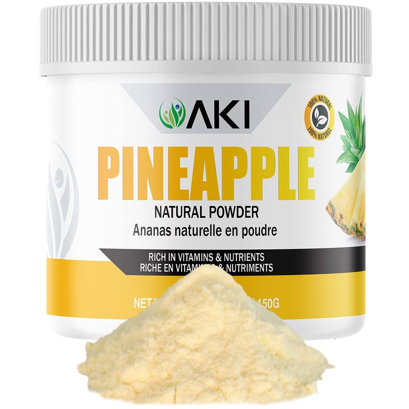 Pineapple Powder - Rich in Vitamin C, Raw & Rich in Nutrients - 5.29oz/150g