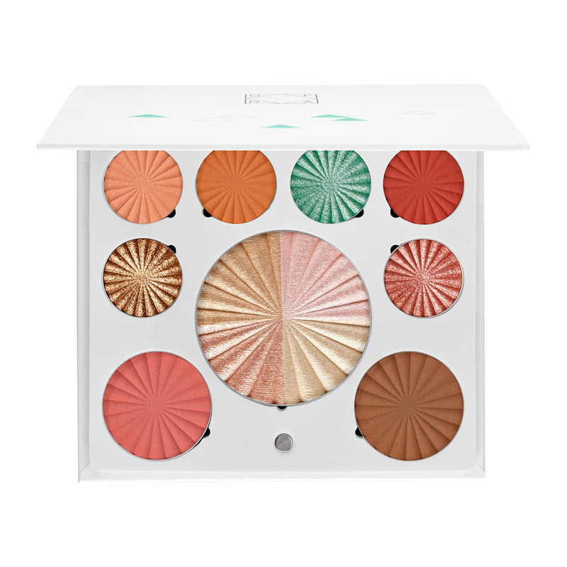[Australia] - OFRA Mini Mix Face Palette Good To Go - 2-in-1 Full Face Makeup Palette with Blush, Eyeshadows, Highlighter, and Bronzer - Powder Makeup Palette - Travel-Friendly, Cruelty-Free, and Refillable Pans 