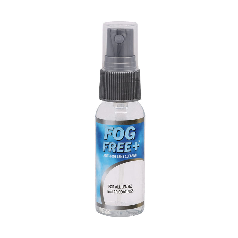 [Australia] - Fog Free Plus Anti-Fog Spray for Glasses - Lens Cleaner and Defogger - Effective on All Lenses and Anti-Reflective Coatings - Prevents Fog on Eyeglasses, Sunglasses, AR Coatings - 1 oz. (29.5 mL) 