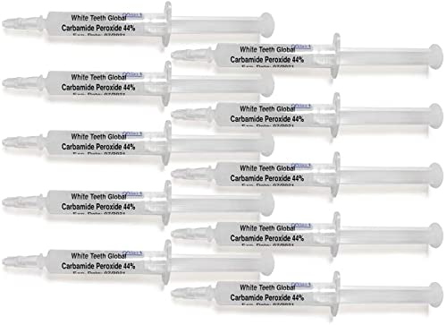 [Australia] - Pack of 10 Syringes of 10ml of Teeth Whitening 44% Gel 