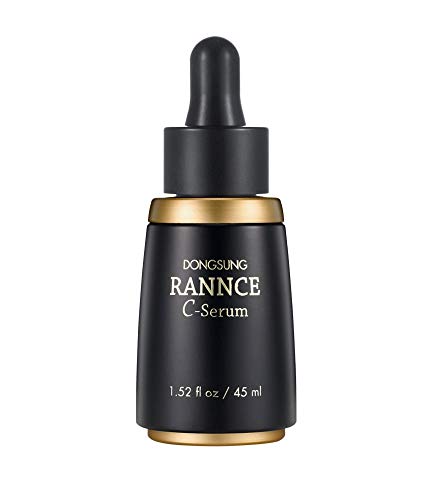Dongsung Rannce C-Serum Tone Up Skin Care with a-Bisbolol, Kojic Acid, Niacinamide and Vitamin C 1.52 fl oz / 45 ml