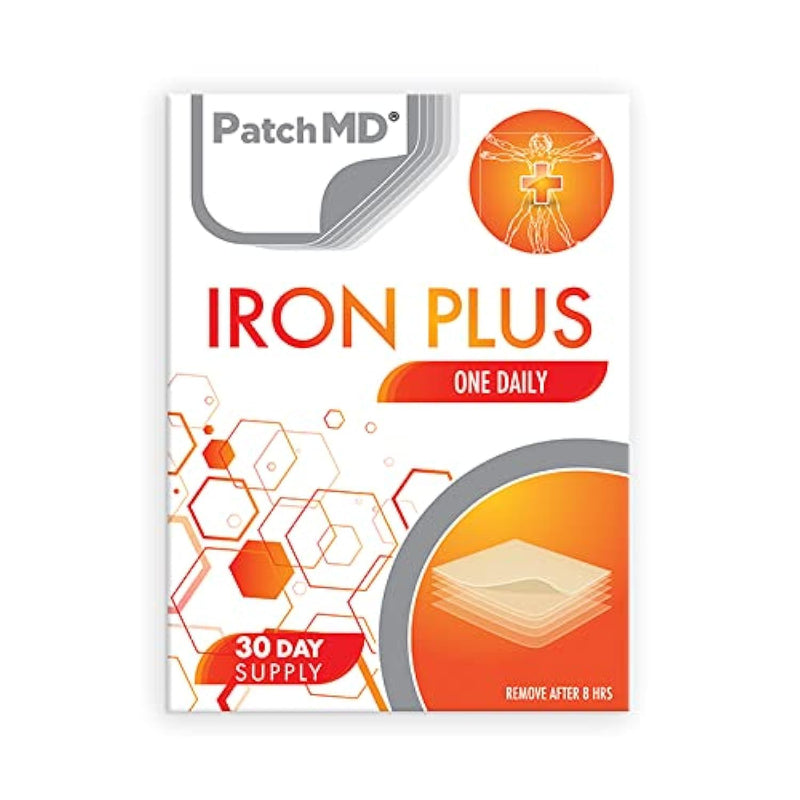 [Australia] - PatchMD – Iron Plus Topical Patches - 30 Days Supply 1 Count (Pack of 30) 
