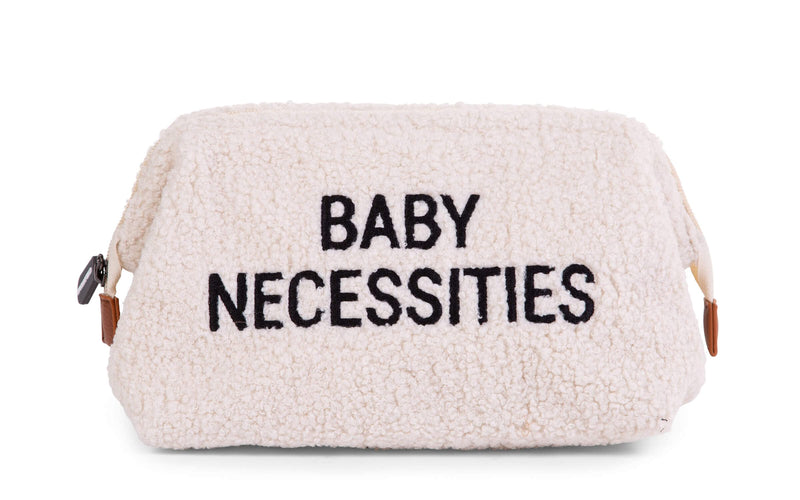 Childhome Baby Neccessities Toiletry Bag Teddy Off White
