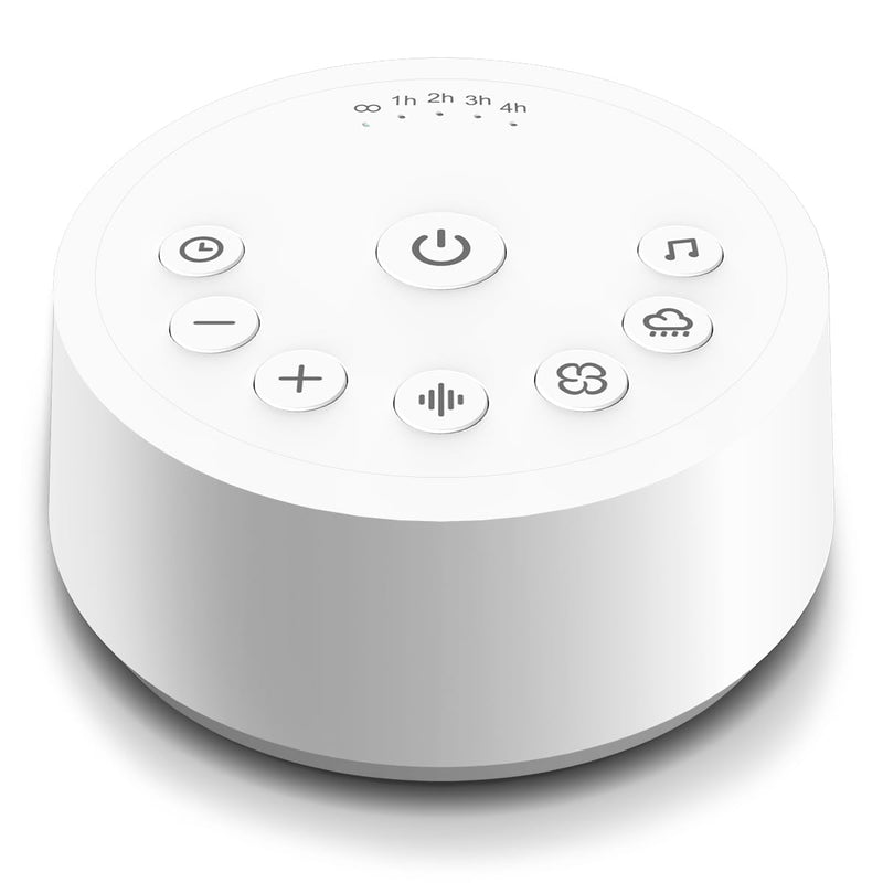 [Australia] - Sound Machines Sleep White Noise Machine with 25 Soothing Sounds 32 Volume Levels 5 Timers and 4 Sound Categories and Memory Function for Kids Adults and Home 
