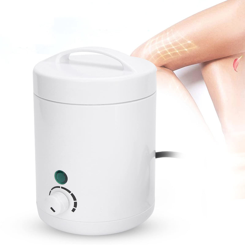 [Australia] - ZJchao Mini Hair Removal Wax Hot Machine, Paraffin Wax Warm Machine with 6 Gears Temperature Adjustment for Men Women, Waxing Pot Warmer Hair Removal (US Plug) US Plug 