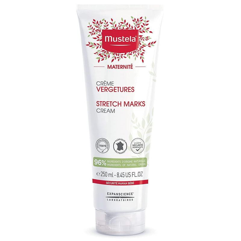 [Australia] - Mustela Maternity Stretch Marks Cream for Pregnancy - Natural Skincare Massage Moisturizer with Natural Avocado, Maracuja & Shea Butter - Lightly Fragranced or Fragrance Free - Various Sizes 8.45 Fl Oz 