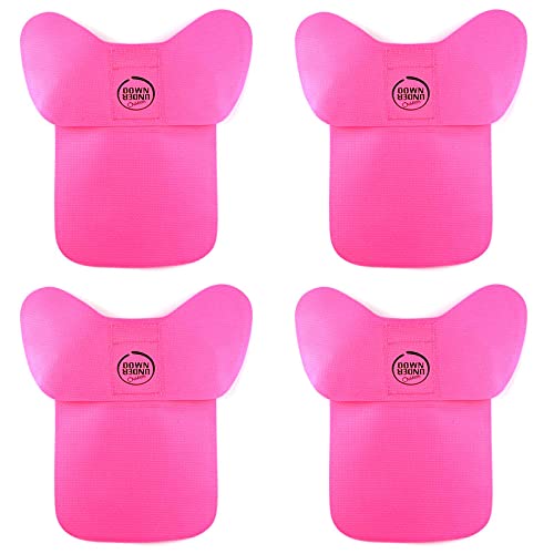 DOWN UNDER OUTDOORS 4 Pack Very Very Small PVC Chicken Saddles, Bantams, Young Birds Pink - PawsPlanet Australia