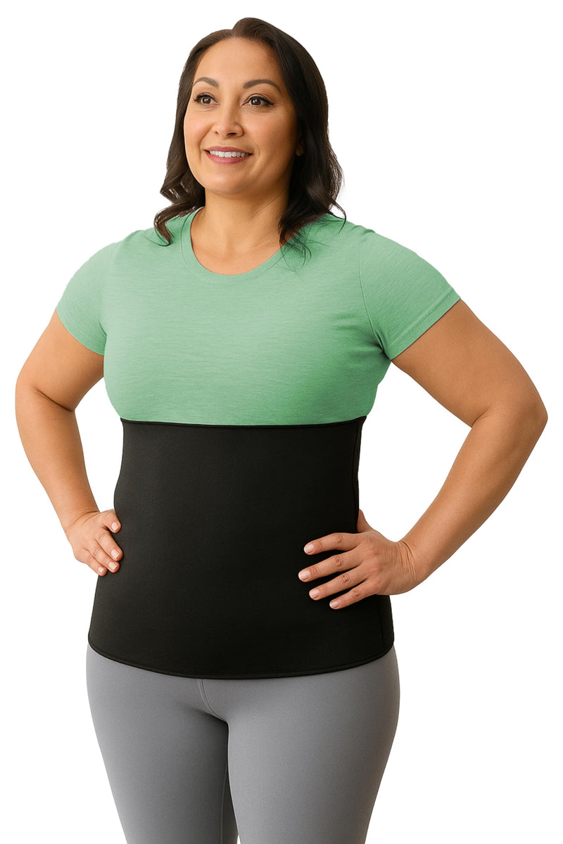 [Australia] - Abdominal Binder Post Surgery Tummy Tuck | Postpartum Belly Band Wrap | Post C Section Belly Binder | Stomach Compression Hernia Belt For Men or Women After Pregnancy Hysterectomy Belly Band (XXL) Black XXL (54" to 67") 