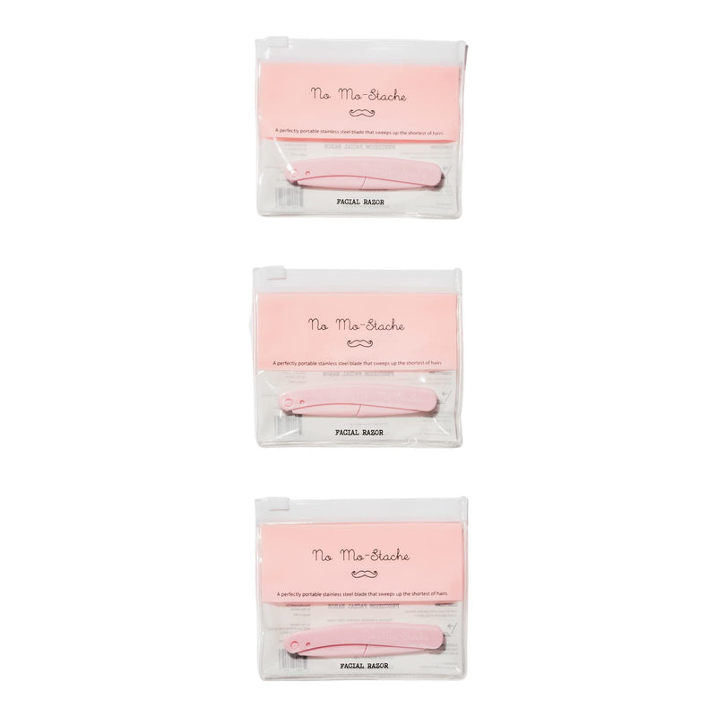 [Australia] - No Mo-Stache Facial Razor Bundle x 3 