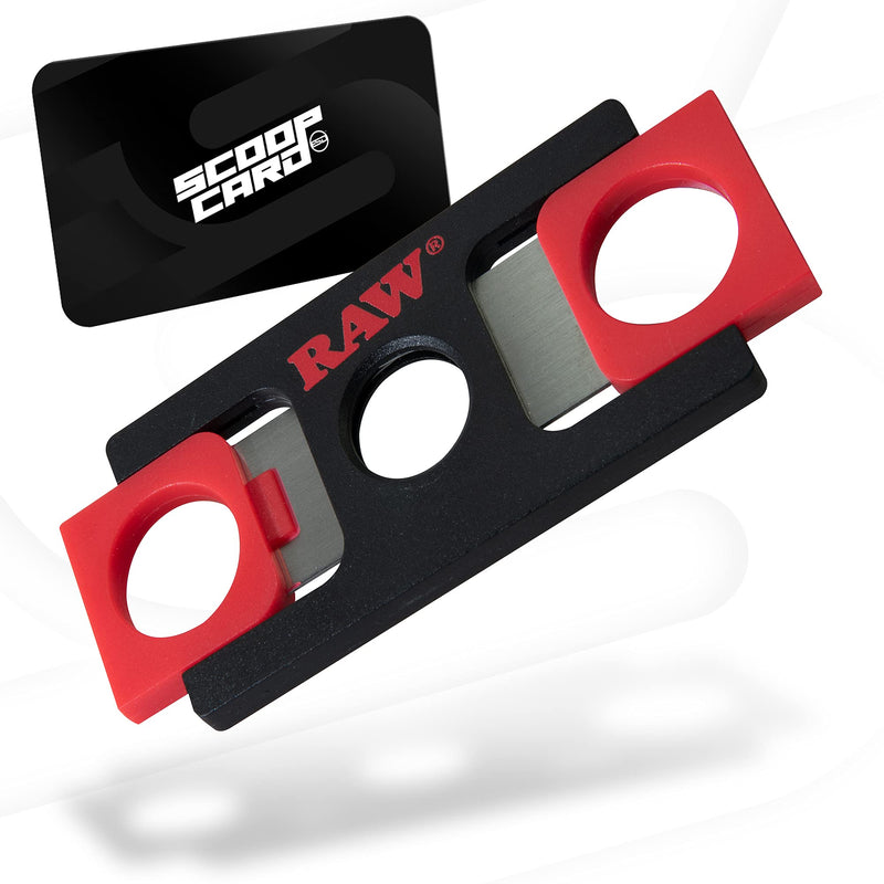 [Australia] - RAW Pre-Rolled Cone Cutter Designed Rolling Papers - Sharpened Blades Angled for Clean Smooth Cutting - Guillotine Styled Double Cut Blade Design 