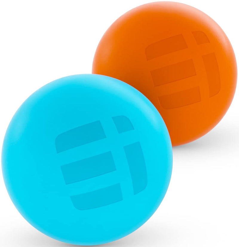 [Australia] - Lacrosse Ball Massage Ball Therapy, Myofascial Release Physical Therapy Balls, Deep Tissue Trigger Point Ball for Back, Foot Massage Ball, Plantar Fasciitis, Yoga Tune Up, Firm 2.5" Diameter 2 Pack 