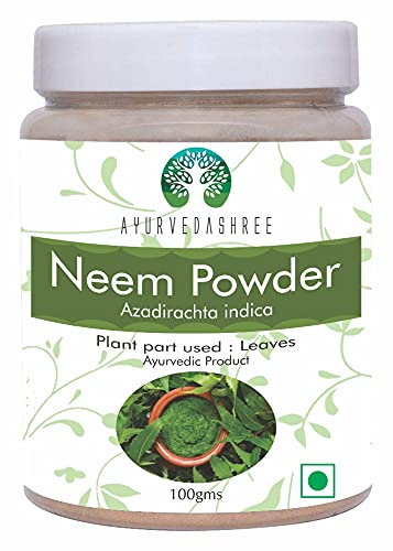 [Australia] - Neem Leaf Powder 100 Gm | Azadirachta Indica | Wild Crafted Neem Leaf Powder | Very Bitter Neem Supplement for Skin Hair and Detox | Non GMO, Gluten Free, Vegan 
