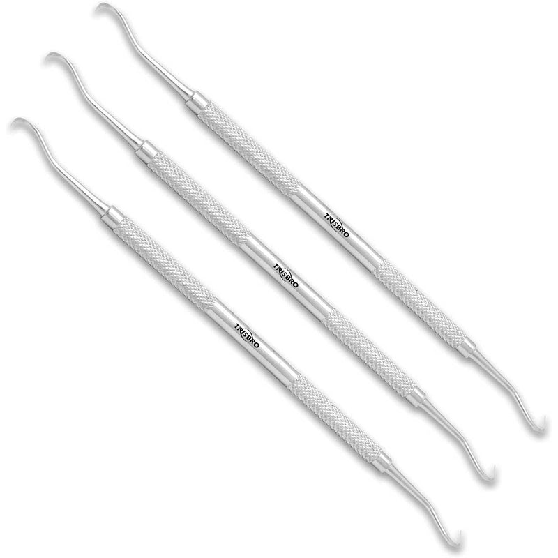 H6/7 Anterior Sickle Scaler –Dentist pick, Dental Sickle Scaler H6/H7 Double End Hygienist Plaque Remover Professional for Pets Pack of 3 - PawsPlanet Australia